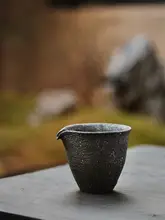 中華風 陶泥製 茶杯【赤貧シリーズ・均一デザイン】
