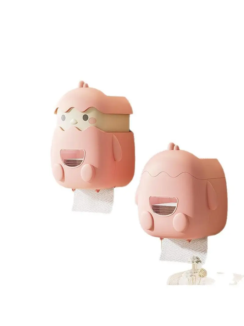 壁掛けタイプの防水ティッシュボックス：おしりふき入れの設置・使い方と効果の実証