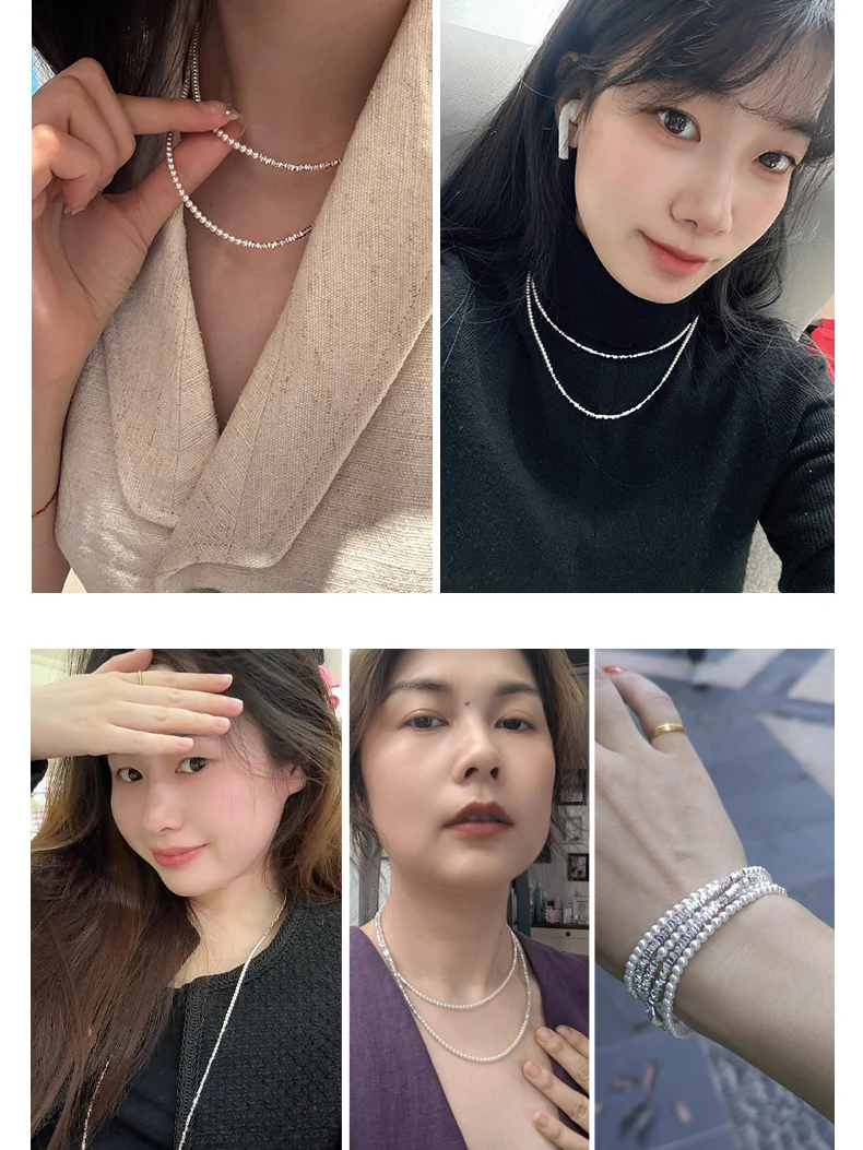 パール ロング ネックレス アレンジ どうやって着ける？新中式スタイルで失敗しない選び方