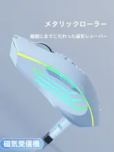 静音無線Bluetoothマウス【充電式・オフィス・ゲーム対応・男女兼用】