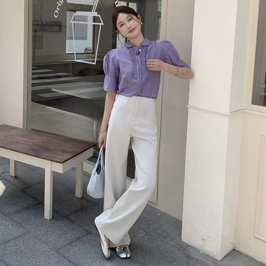 骨格ストレート デニム コーデ メンズ：高腰ストレートワイドデニムパンツの実用性と着こなしのポイント