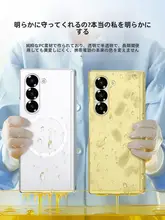 BlueMonkey Galaxy Z Fold6用クリアスマホケース【マグネット吸着・全包型・男女兼用・耐衝撃設計】