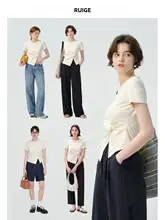 抗菌素材使用 大きいサイズ レディースTシャツ【ウエスト絞り・短袖・夏用・クーリング・UVカット】
