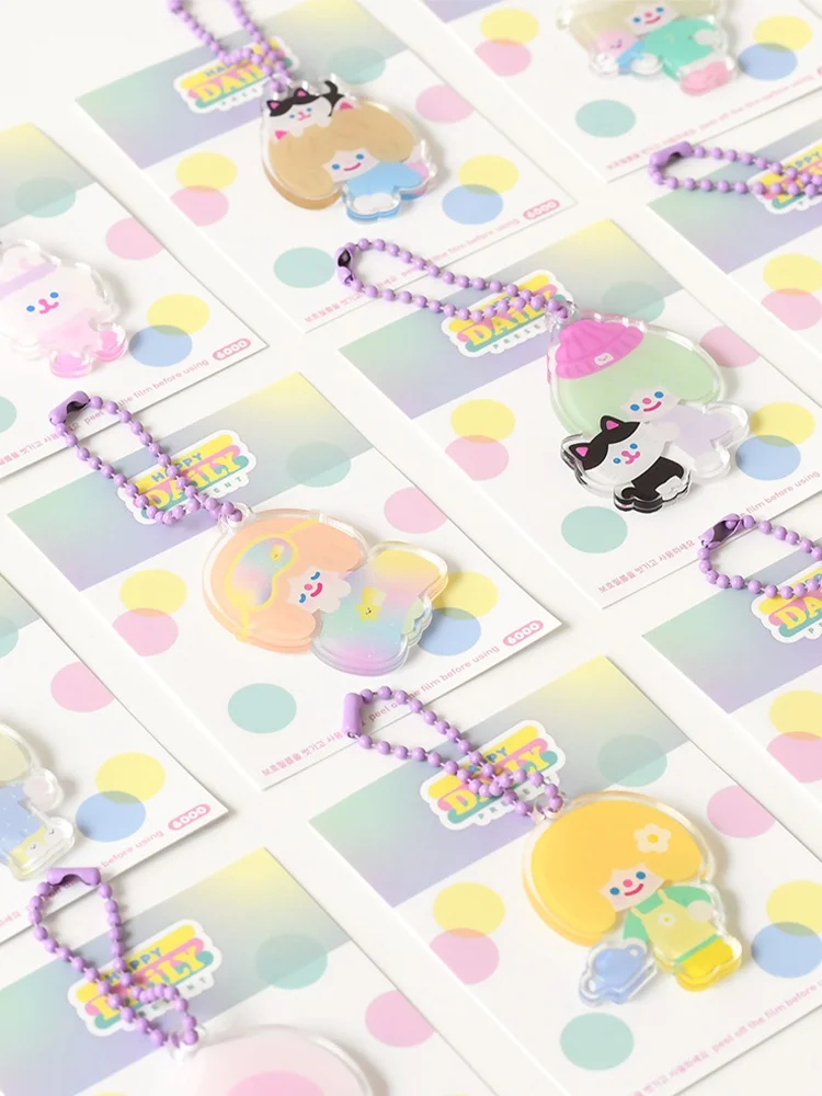 可愛いリコデザインのアクリルチャーム：ポップキャラクターとしての実用性と使い方
