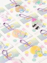 可愛いリコデザインのアクリルチャーム【カートンバッグ用・キーホルダー・エアポッズアクセサリー】