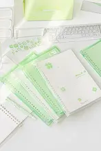ルーズリーフノート ソフトカバー クローバー柄 B5 おしゃれ 単語帳 復習ノート メモ帳 「Planwith」