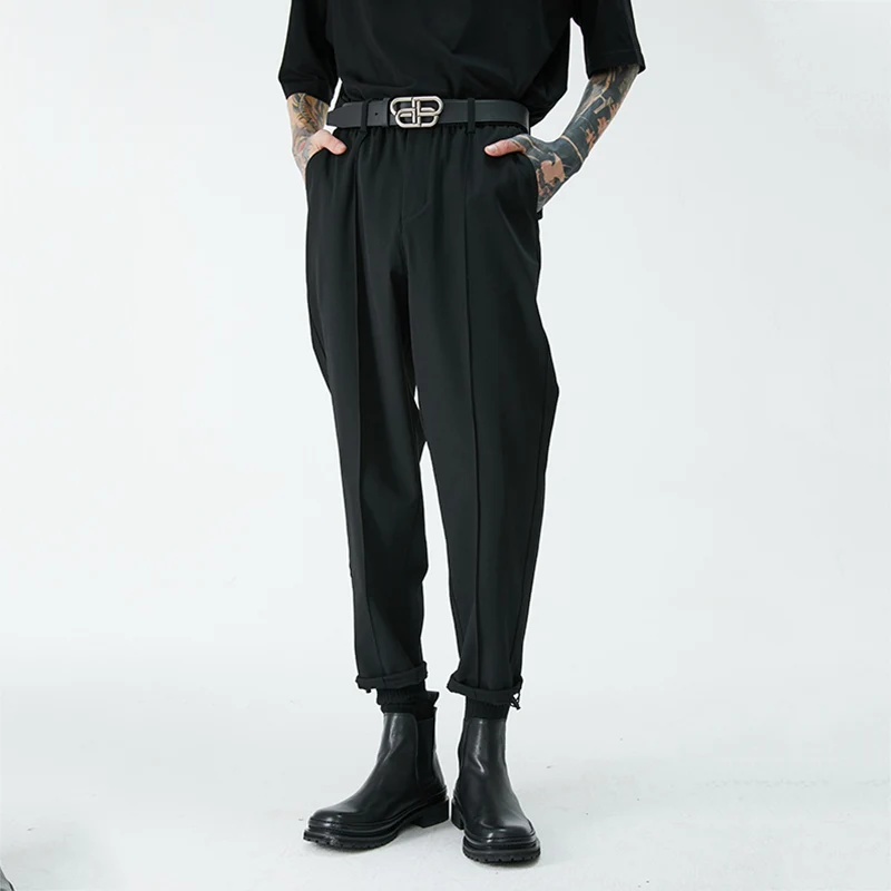 160cm メンズファッションで悩むなら、この9分丈スリムパンツが救う理由は？