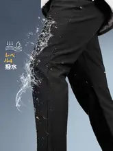Camel 火山岩発熱ソフトシェルパンツ【防水加工・秋冬用・暖かいフリース裏地】