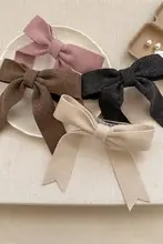 甘いニットリボンカモノハシクリップ