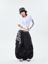 アメリカンヴィンテージ風  ウエストリボン付きワイドパンツ【フィット・取り外し可能・流れるようなシルエット】（セットアップ対応）
