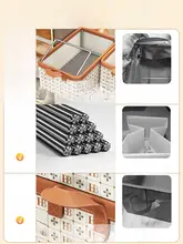 衣類収納ボックス【布製・衣類やパンツの整理に最適・多段階デザイン】（セットアップ対応）