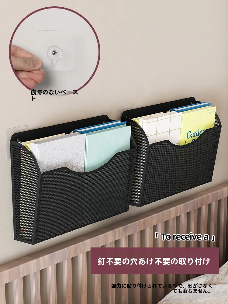 壁掛け収納ラック：超薄型書籍小物収納の実用性と設置方法