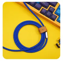 手作りタムデザインのパソコン用機械式キーボード用データケーブル【極上の柔らかさ・シリコン製】
