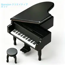 木製トライアングルピアノのオルゴール【音楽ボックス・誕生日・バレンタインギフト】