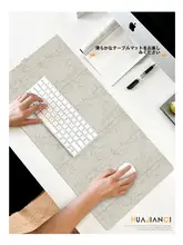 竹製デザインの大判マウスパッド【防水・防滑・デスク用】