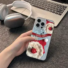 サンタクロースデザインのスマホケース【iPhone 16 Pro Max・Huawei Mate 60・Xiaomi 15・Honor 200・Redmi K80など対応】