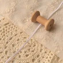 白色幅広ゴムバンド【耐久性・DIY素材・服飾用】