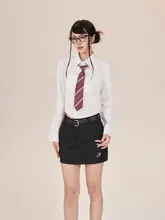 Nuxin 短丈フィット長袖シャツ【春秋用・女性用・スリムデザイン】