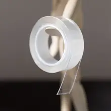 透明防水の強力両面粘着テープ【穴あけ不要・ナノ粘着・フォトフレーム用】