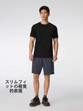 Keep 快適な動き！メンズ夏用ランニングTシャツ【速乾・通気性・短袖】