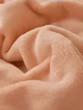 冬用保温ベッドカバー4点セット【ミルクビロード・ダブルサイドフリース・厚手・コーラルフリース】