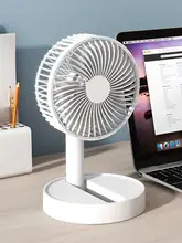 USB充電式卓上扇風機【アウトドア・折りたたみ式・大風力・デスク用】