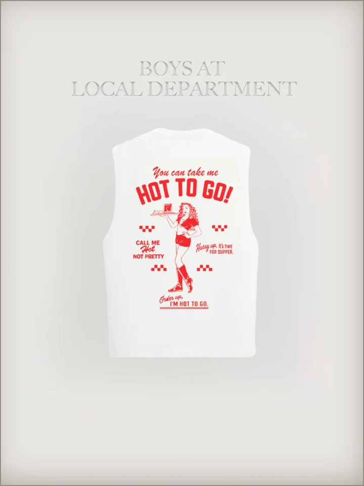 オリジナルデザインのノースリーブTシャツ【コットン製・ゆったりサイズ・カジュアル】