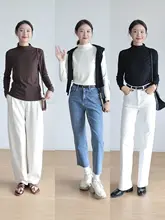ハイネック長袖ウエア【デロン・羊毛混・秋冬用・フィット感】