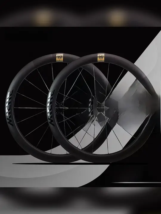 West Biking カーボンファイバー製 ホイールセット【ロードバイク用・ディスクブレーキ対応・軽量】
