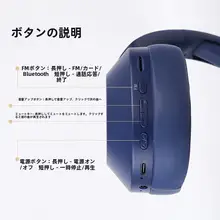 ワイヤレスBluetoothヘッドフォン【ノイズキャンセリング・有線マイク付き・TFカード対応・ゲーミング用】