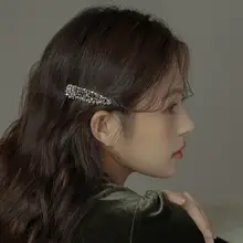ヘアクリップ ダックビルクリップ ヘアアクセサリー フレンチ風 ヴィンテージ 透かしデザイン 小ぶり 前髪 サイド