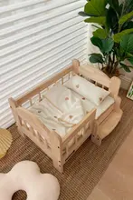 ペット用 猫犬用純綿クッション【取り外し可能な枕・ミルクブランケット・クマデザイン・春秋用3点セット】