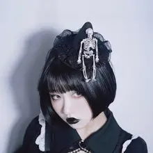 奇妙なキャンディ装飾品セットオリジナル手作り魔女帽子ヘアピン
