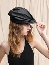 暗黒系 褶皺デザインのマルチカラーキャップ【男女兼用・スタイリッシュ】