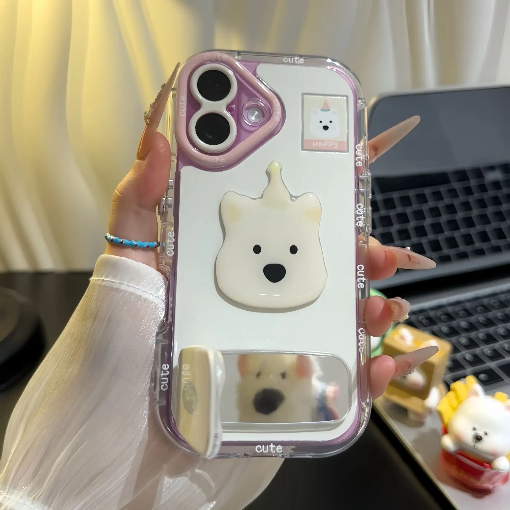 かわいい豚キャラクターのスマホケース：iPhone対応の保護カバーが選ばれる理由
