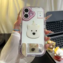 かわいい豚キャラクターのスマートフォンケース【iPhone・Android対応・保護カバー】