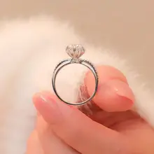 六爪デザインの結婚指輪【ダイヤモンド・バレンタインギフト】