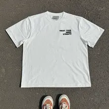 心の力を信じる！カップル用半袖Tシャツ【透 breathable・正肩デザイン】