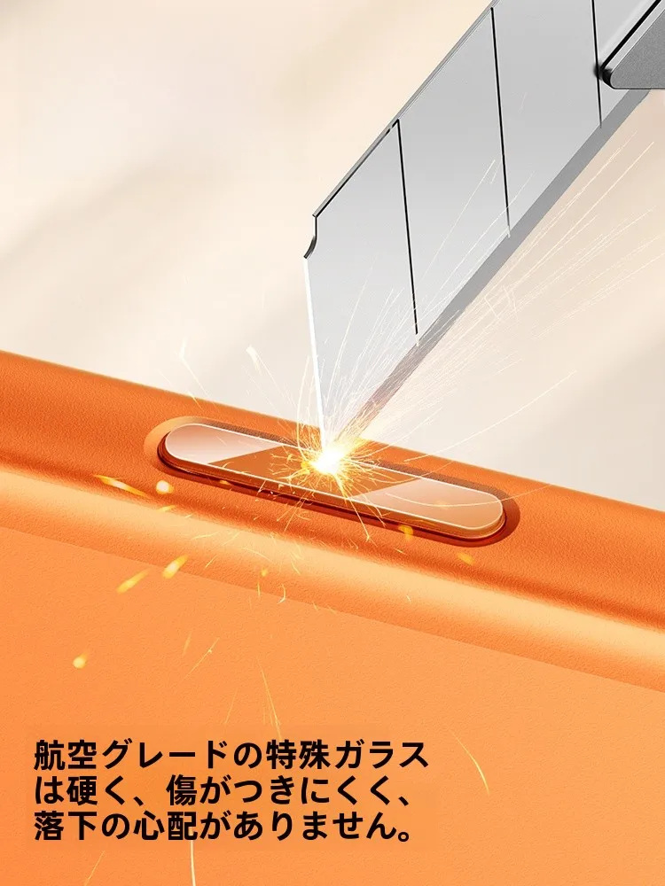 SmartDevil 自動定位ガラス製カメラボタンシール：iPhoneの側面保護と高感度タッチを実現