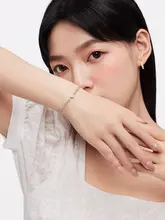 925銀製 星芒デザインのハーフブレスレット【軽やかさと上品さを兼ね備えたジュエリー】