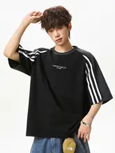 美式ヴィンテージ風 ラグラン袖Tシャツ【カラーコンビネーション・綿100%・クルーネック】