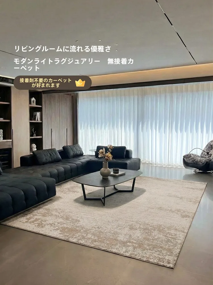 洗練されたデザインの防水バスマット【意式轻奢風・免洗・高吸音】