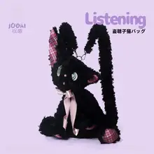 ぬいぐるみバッグ レディース 猫 モコモコ かわいい 斜めがけ ショルダー 3WAY ギフト プレゼント