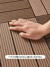 バルコニー用屋外マット【防水・防滑・アウトドア用・パティオデザイン】
