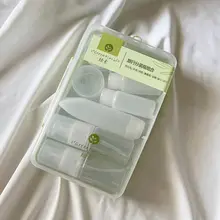 旅行用 化粧品分装ボトルセット【機内持ち込み可・プッシュ式・コンパクト】