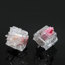 自作キーボード用 キースイッチ 静音 リニア サクラ軸 ローズ軸 「SotckRoselios」「Sakurios」