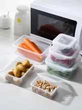 冷凍保存に最適！食品用プラスチック製密閉コンテナ【電子レンジ対応】