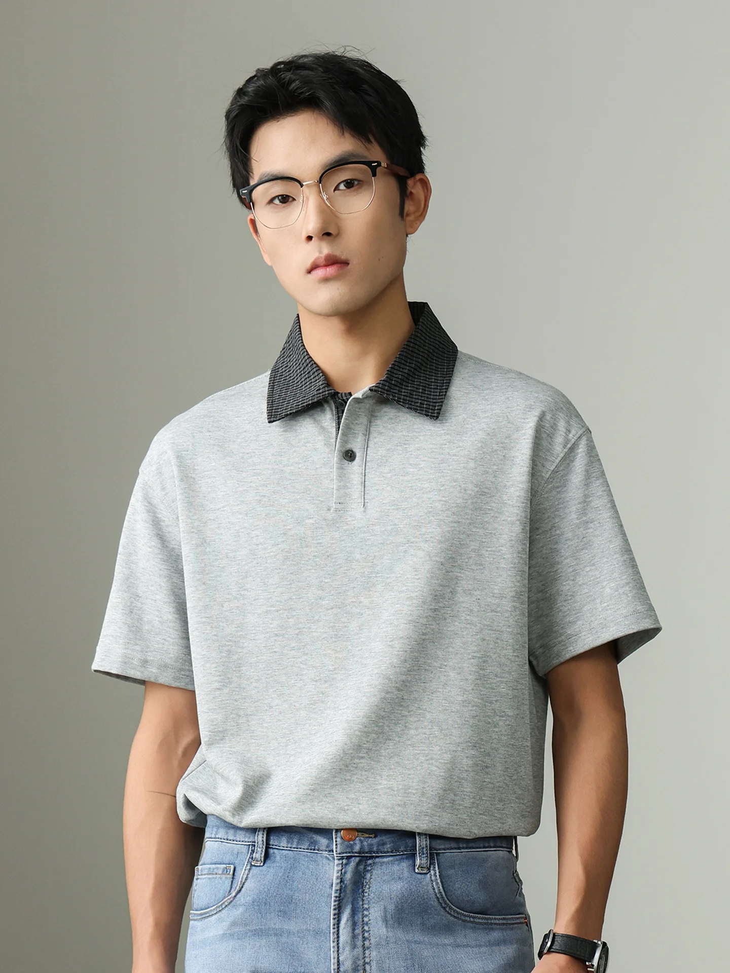 ヴィンテージ風ポロシャツ：chambray shirt と collared shirt の違いを解説