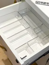 収納力抜群のプラスチック製仕切り板【引き出し用・衣類や靴下収納に最適】（セットアップ対応）