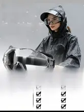 バイク用 防風サングラス【防雨・メガネ対応・曇り止め機能】